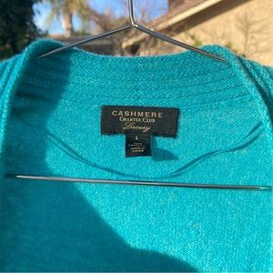 Cashmere Charter Club Luxury sweater (L)